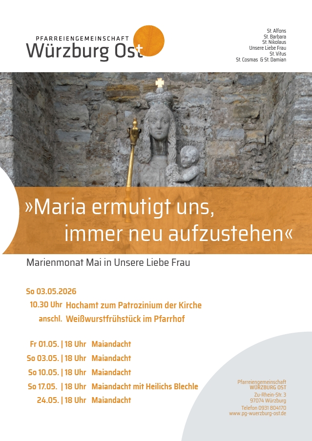 05 01 Eröffnung Maiandachten